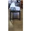 Image 3 : MODERN GLASS DESK WITH MATCHING  MONITOR RISER, 60X30 INCH