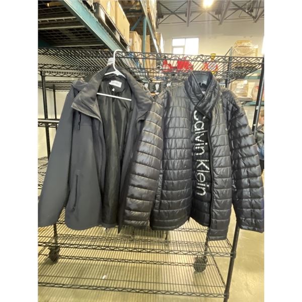 CALVIN KLEIN MENS 3 IN 1 XL JACKET