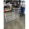 Image 2 : 2 WHITE SHOE RACKS