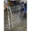 Image 4 : 2 WHITE SHOE RACKS