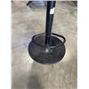 Image 2 : BLACK LEATHER BARSTOOL