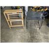 Image 1 : ROLLING CART AND SHELF