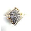 Image 1 : 10KT YELLOW GOLD NATURAL DIAMOND (0.50CT) RING, SIZE 7.25, W/A $2375.00. DIAMOND IS THE BIRTHSTONE F