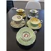 Image 1 : 5 ASSORTED TEACUPS AND SAUCERS