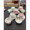 Image 1 : 9 TEACUPS AND 5 SAUCERS SOME MATCHING