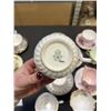 Image 3 : 9 TEACUPS AND 5 SAUCERS SOME MATCHING