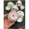 Image 6 : 9 TEACUPS AND 5 SAUCERS SOME MATCHING