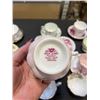 Image 7 : 9 TEACUPS AND 5 SAUCERS SOME MATCHING