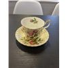Image 8 : 5 ASSORTED TEACUPS AND SAUCERS