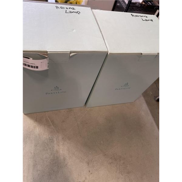 2 NEW PARTYLITE ARIANA LAMPS
