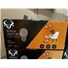 Image 2 : 8 BOXES OF NEW EDISON LIGHT BULBS, E26 SOCKET COMPLATIBLE, 8 PER BOX, 6W NON DIMMABLE