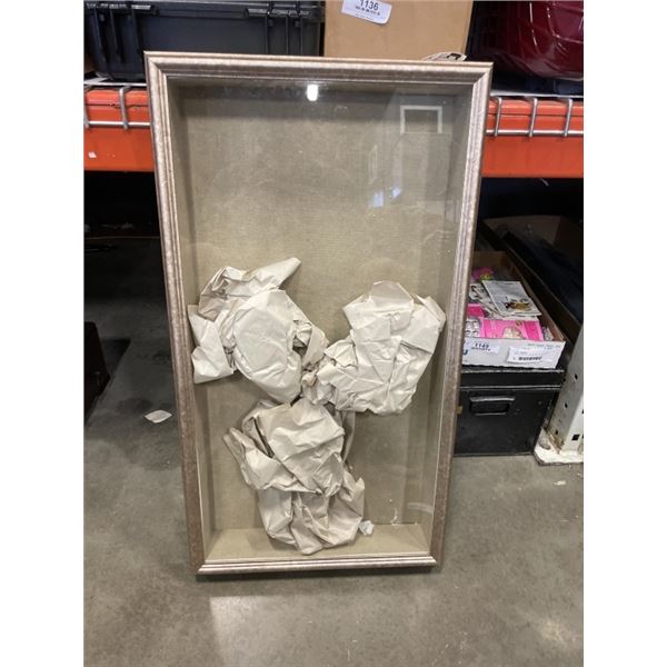 SHADOW BOX 17 X 30 INCH