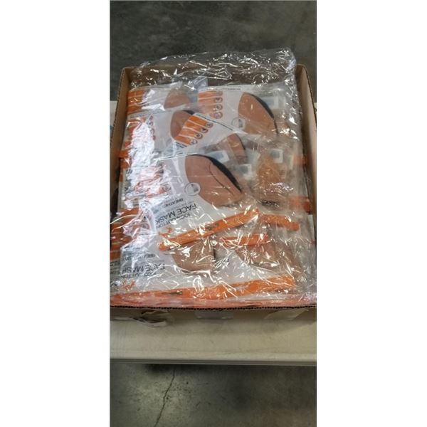 NEW INDIVIDUALLY SEALED WASHABLE FACEMAKS, 2 PER BAG, 96 TOTAL