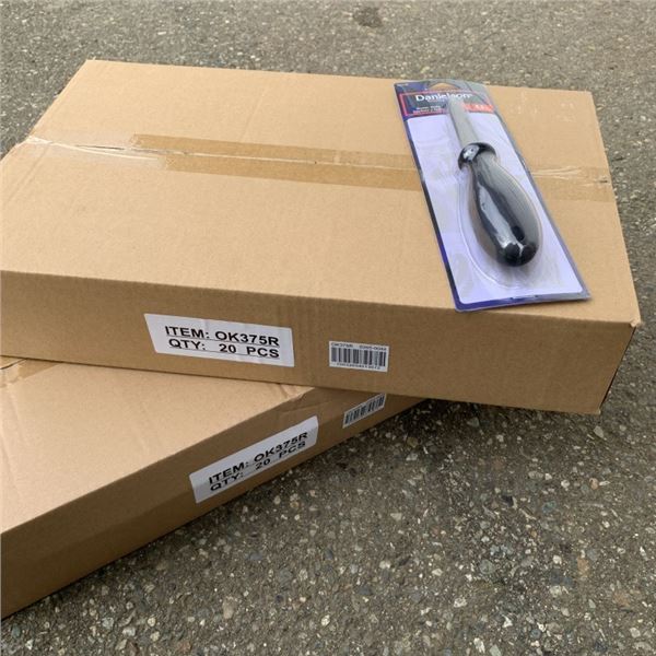 20 NEW DANIELSON OYSTER KNIVES  RETAIL $200