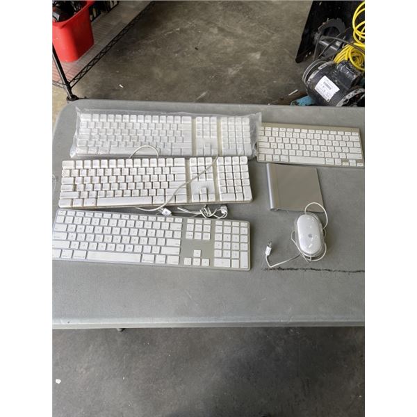 4 MAC KEYBOARDS AND MOUSE