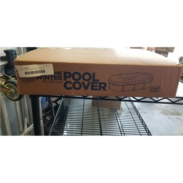 NEW SUPREME WINTER POOL COVER 15"X30" OVAL SHAPED