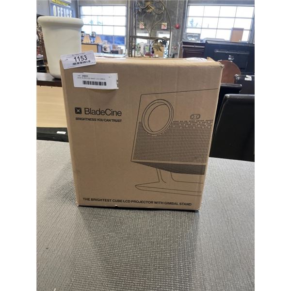 NEW BLADECINE SMART LCD GIMBAL PROJECTOR MODLE # CUBE 600