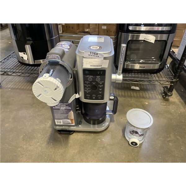 NINJA CREAMI SWIRL ICE CREAM MAKER - TESTED WORKING, RETAIL $429