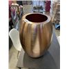 Image 2 : METAL COPPER PLANT POT 22 INCH TALL
