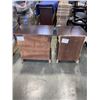 Image 5 : SOLID WOOD FURNITURE C. PAIR OF SIDE TABLES