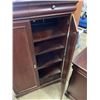 Image 3 : SOLID WOOD FURNITURE CO. 2 DOOR WARDROBE WITH INNER DRAWERS AND JEWELLERY DRAWERS AT TOP