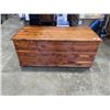 Image 1 : ANTIQUE CEDAR LINED STORAGE TRUNK