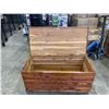 Image 3 : ANTIQUE CEDAR LINED STORAGE TRUNK