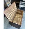 Image 4 : ANTIQUE CEDAR LINED STORAGE TRUNK