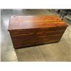 Image 6 : ANTIQUE CEDAR LINED STORAGE TRUNK