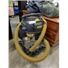 Image 1 : DEWALT 10 GALLON STAINLESS SHOP VAC WORKING