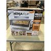 Image 2 : NINJA FLIP 8-IN-1 TOASTER OVEN AIR FRYER - TESTED WORKING, RETAIL $189