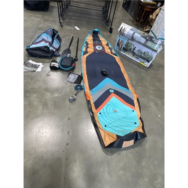 BODY GLOVE PERFORMER PADDLE BOARD WITH ACCESSORIES IN ORIGINAL BOX