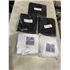 Image 1 : 2 NEW UNIVERSAL SEAL KITS FOR AIR CONDITIONER / DRYER/ VENT KITS WITH ADHESIVE FASTENER AND 3 NEW DI