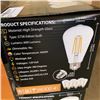 Image 2 : EIGHT BOXES OF BERELLI ST58 6W 4000K E26 STANDARD SOCKET LIGHT BULBS SIX PER BOX RETAIL $200