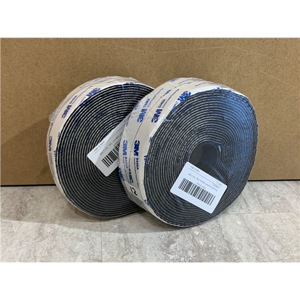 Lot of 2 Hook and Loop Self Adhesive Tape 3/4 x 20 Ft