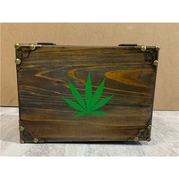 Weed Wooden Storage Box