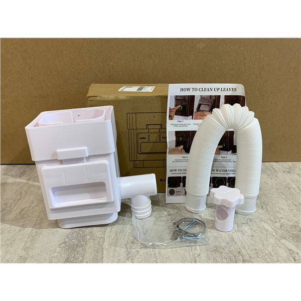 Rain Barrel Diverter Downspout White