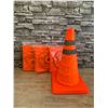 Image 1 : Lot of 4 Retractable Reflective Pylons