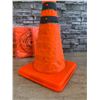 Image 3 : Lot of 4 Retractable Reflective Pylons