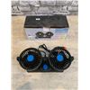 Image 1 : Double Headed 12V Vehicle Fan
