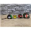Image 1 : Lot of 4 Measuring Tapes