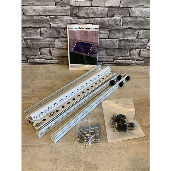 Solar Panel Mount Brackets 30" With 0-90 Degree Adjustable Foldable Tilt Legs