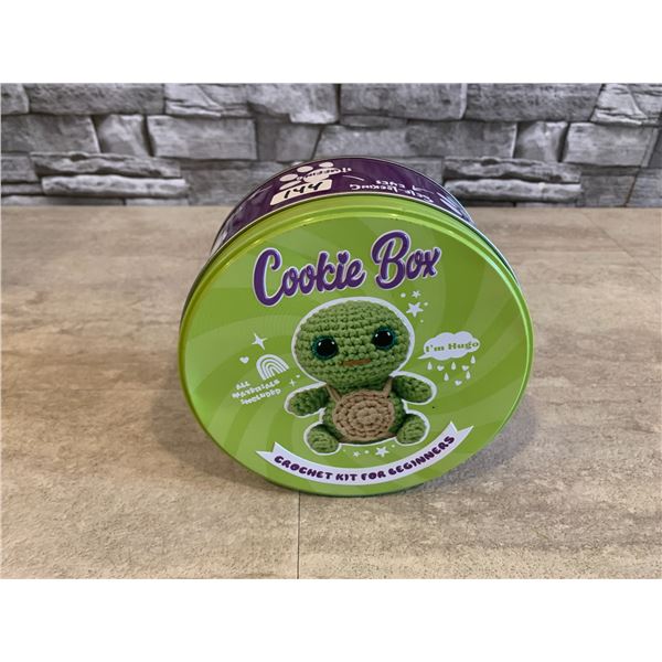 Crochet Kit for Beginners Cookie Box Hugo