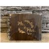 Image 1 : Wooden Wedding Guest List Book