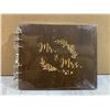 Image 1 : Wooden Wedding Guest List Book