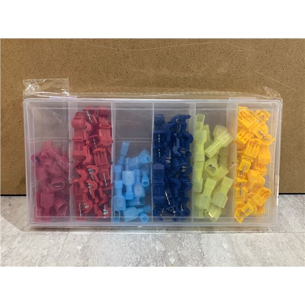 T-Tap Wire Connectors Kit Quick Splice 120Pcs