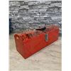 Image 9 : Tool Box With Some Random Tools Wrenchs / Allen Wrenchs /File/Sockets