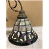 Image 5 : Stained Glass Chandalier Light 3 Lights