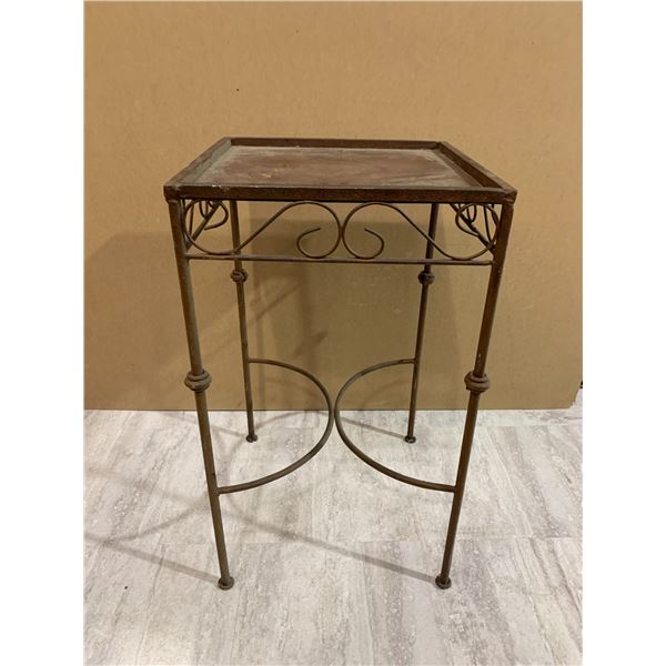 Metal Planter Table
