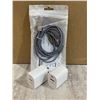 Image 1 : 2 Wall Charging Blocks And Multi Conecting Charge Cord